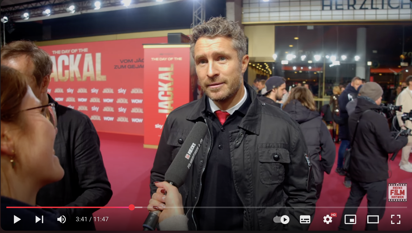 Jan-Martin Mueller Interview Premiere The Day Of The Jackal 